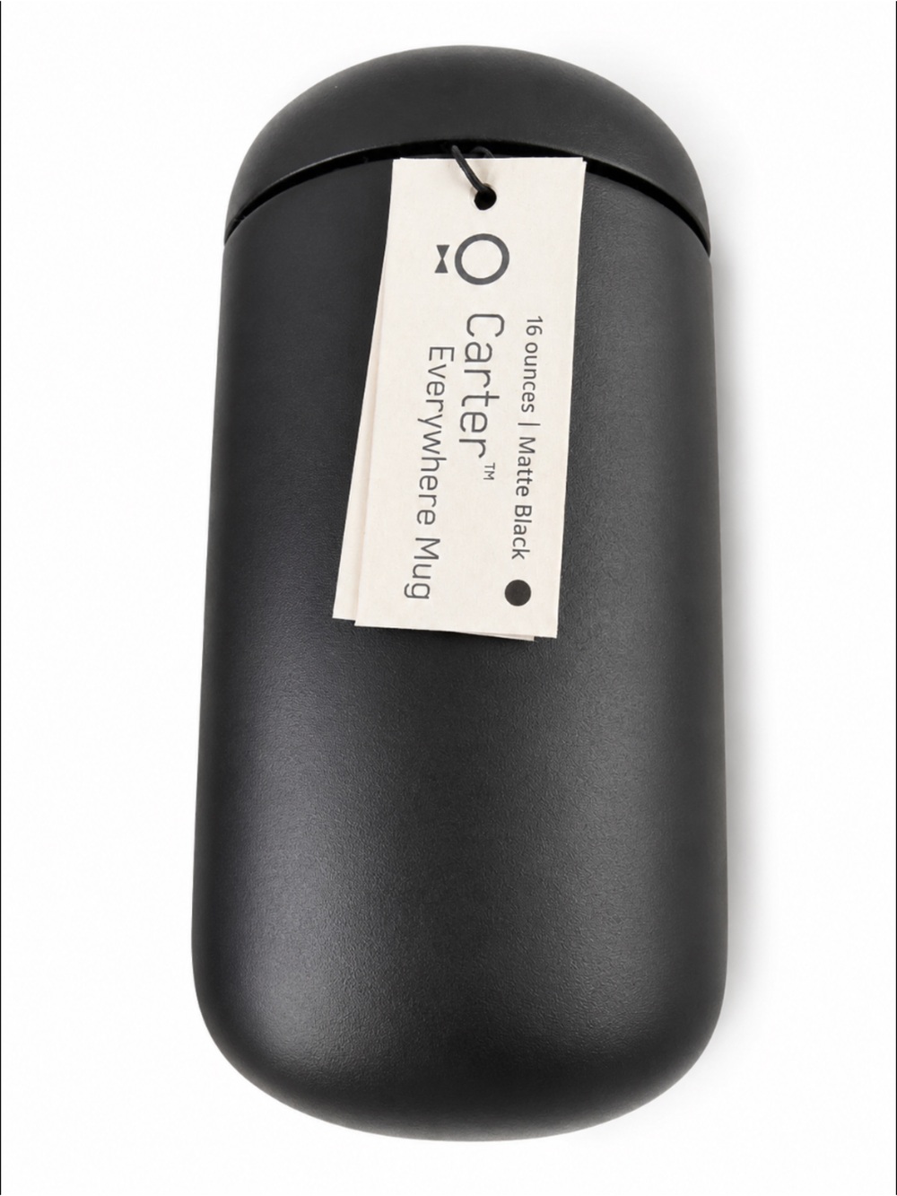 Fellow Carter Everywhere Mug 16 oz Matte Black NWT